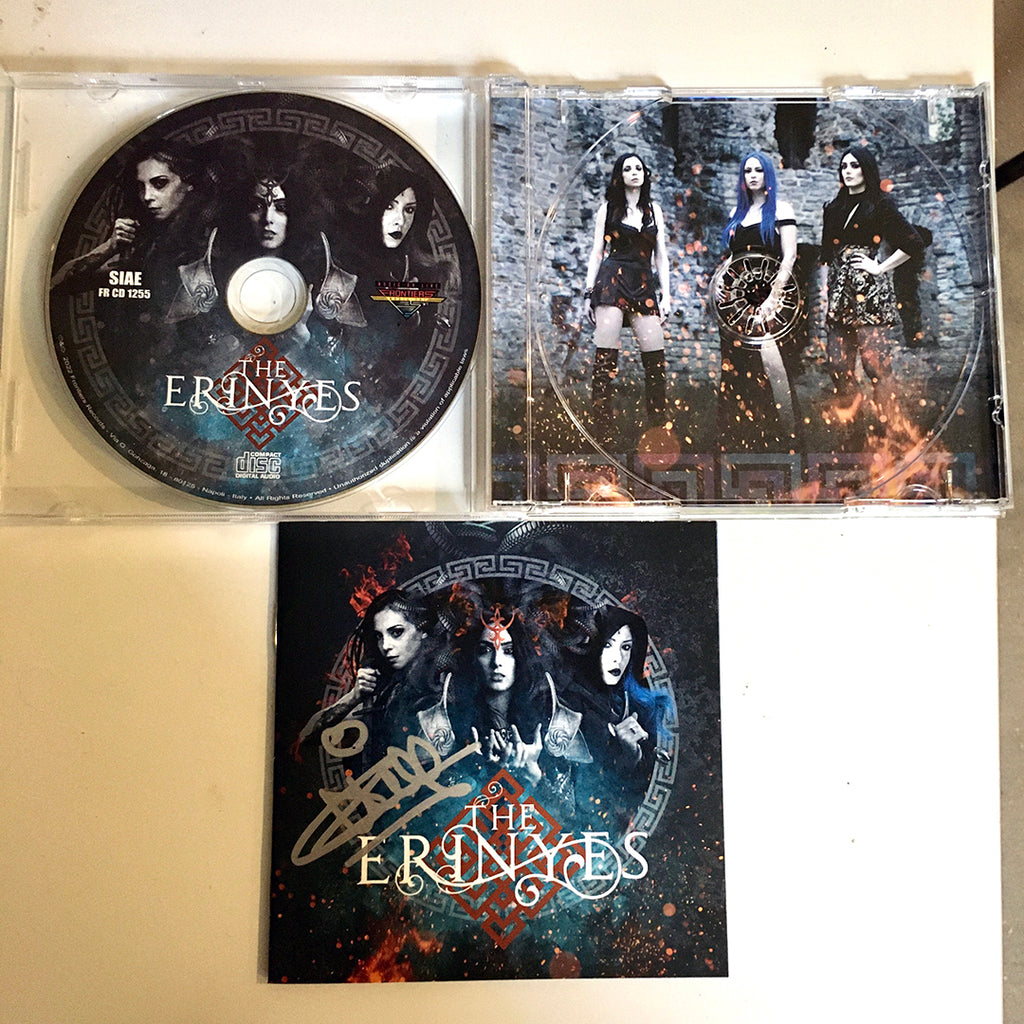 THE ERINYES - The Erinyes (AUTOGRAPHED CD Jewelcase)